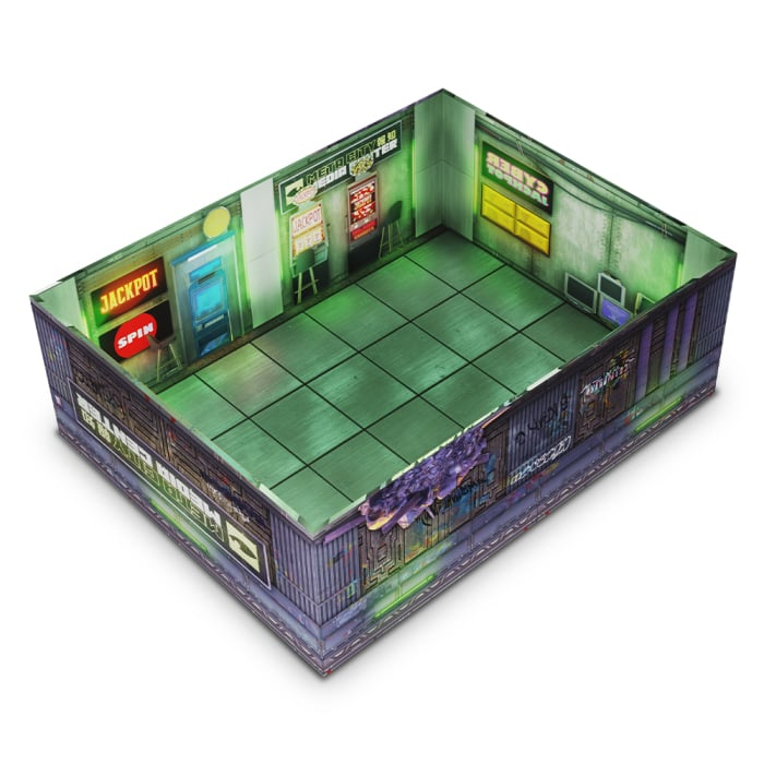 TENFOLD DUNGEON SCI-FI CYBERPUNK CITY