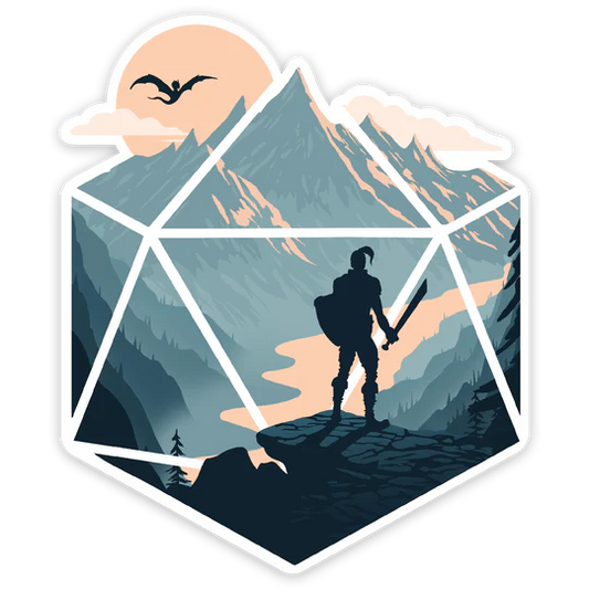 D20 CHAMPION VINYL STICKER