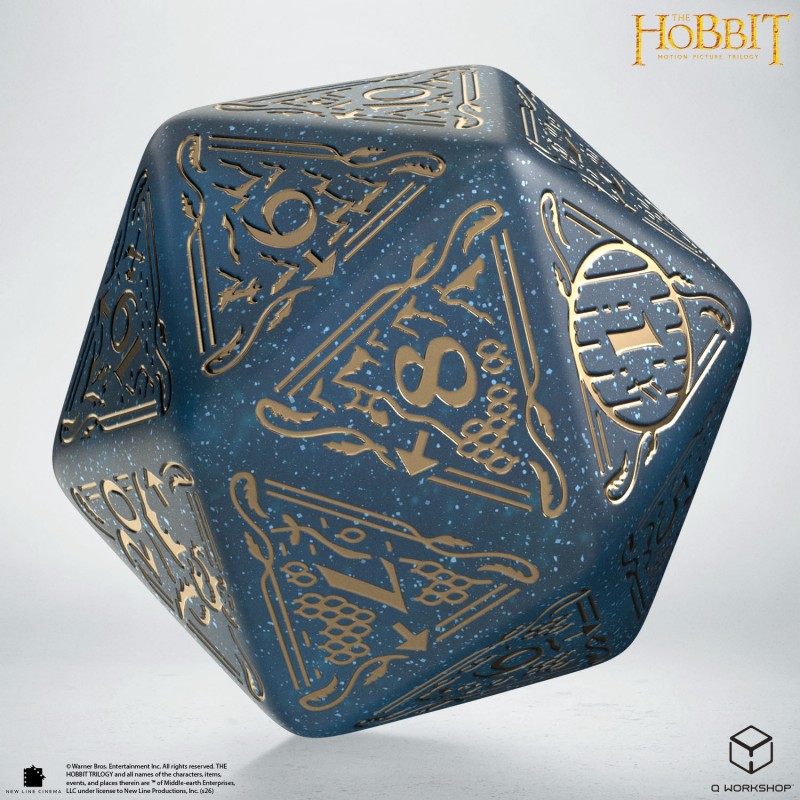 THE HOBBIT TCG JUMBO D20 SPINDOWN AETHER