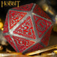 THE HOBBIT TCG JUMBO D20 SPINDOWN LUNARIS