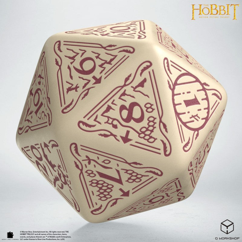 THE HOBBIT TCG JUMBO D20 SPINDOWN TERRA