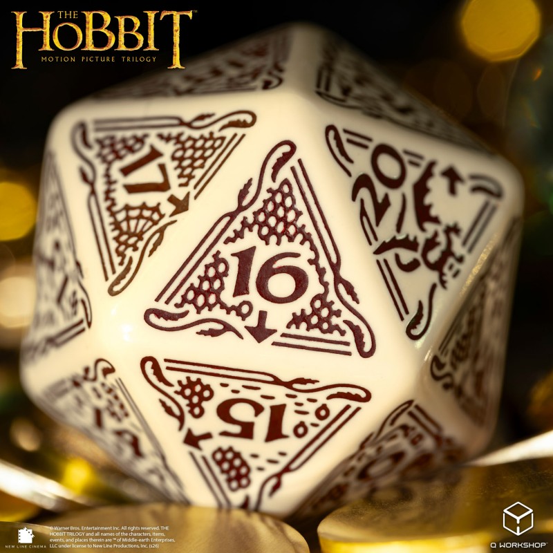 THE HOBBIT TCG JUMBO D20 SPINDOWN TERRA