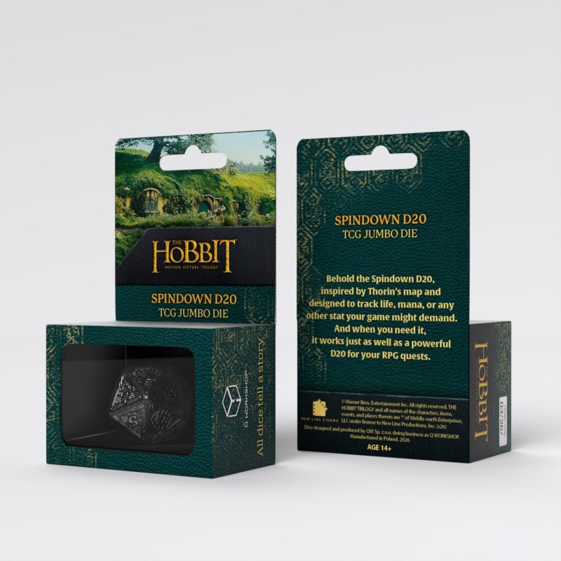 THE HOBBIT TCG JUMBO D20 SPINDOWN UMBRAL