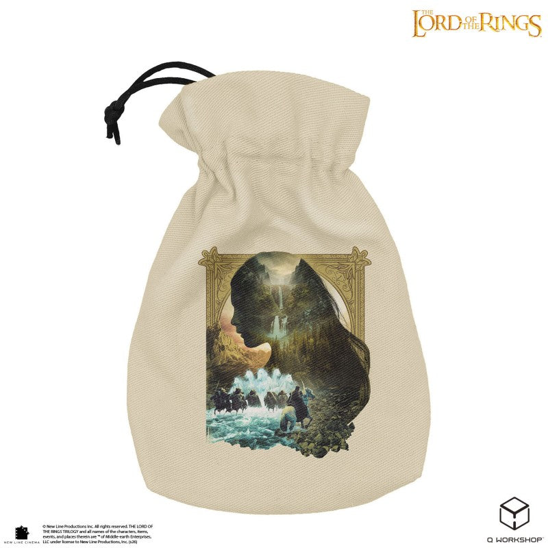 LORD OF THE RINGS DICE POUCH ARWEN