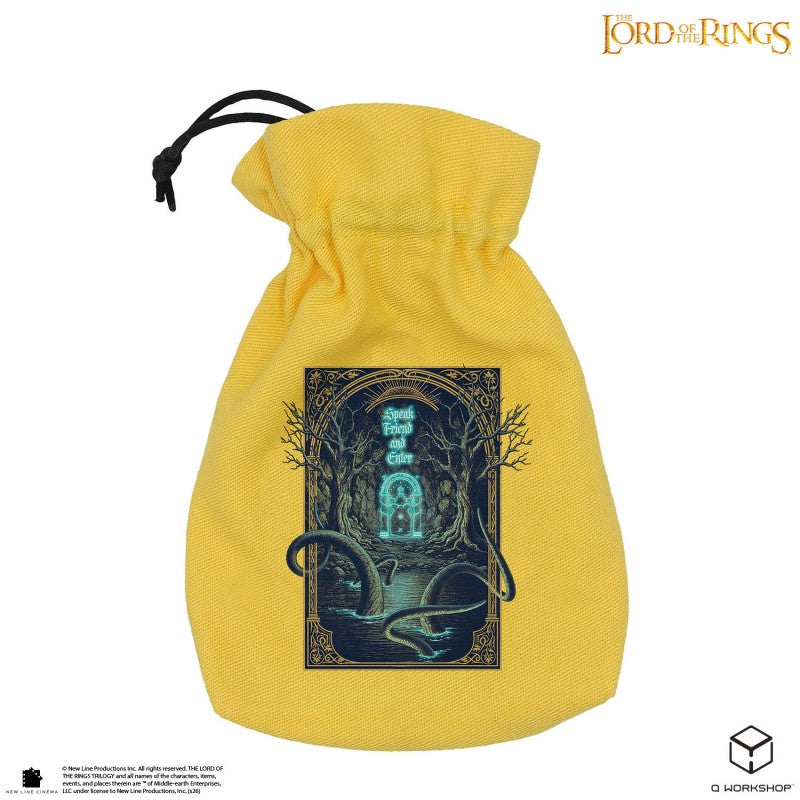 LORD OF THE RINGS DICE POUCH DOORS OF DURIN