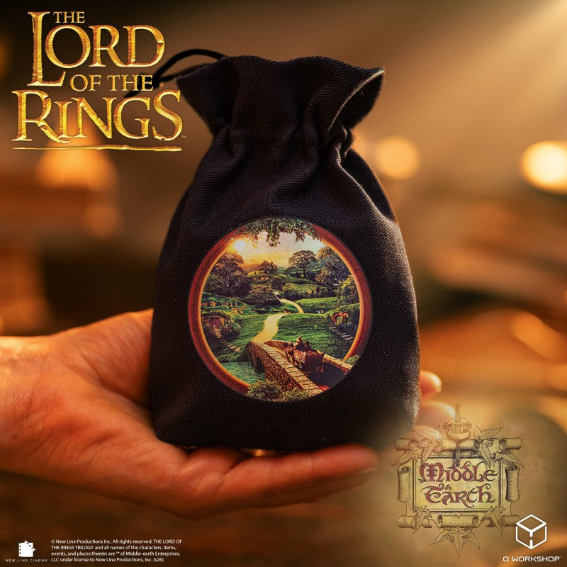 LORD OF THE RINGS DICE POUCH THE SHIRE