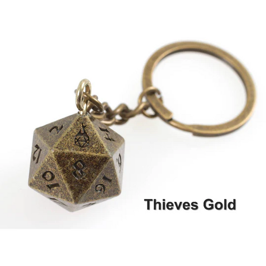 FOB OF FATE D20 KEYCHAIN