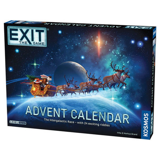 EXIT THE INTERGALACTIC RACE ADVENT CALENDAR