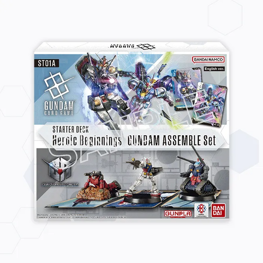 GUNDAM CARD GAME HEROIC BEGINNINGS ASSEMBLE SET