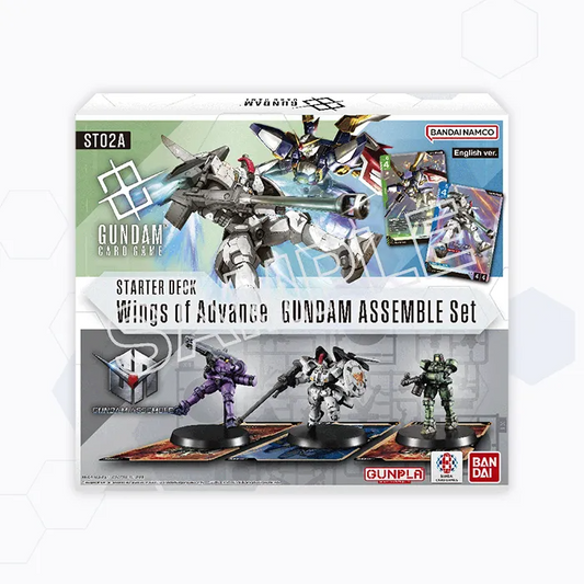 GUNDAM CARD GAME WINGS OF ADVANCE ASSEMBLE SET