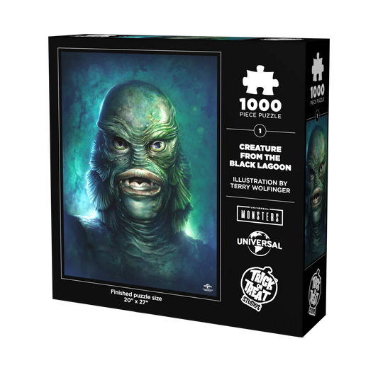 CREATURE FROM THE BLACK LAGOON PUZZLE