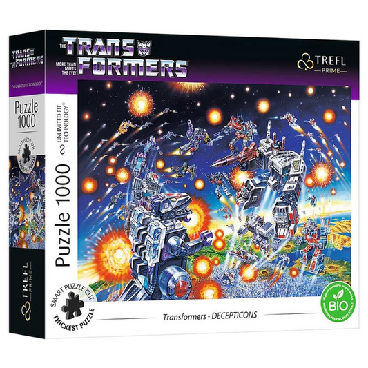 TRANSFORMERS DECEPTICONS 1000 PC PUZZLE