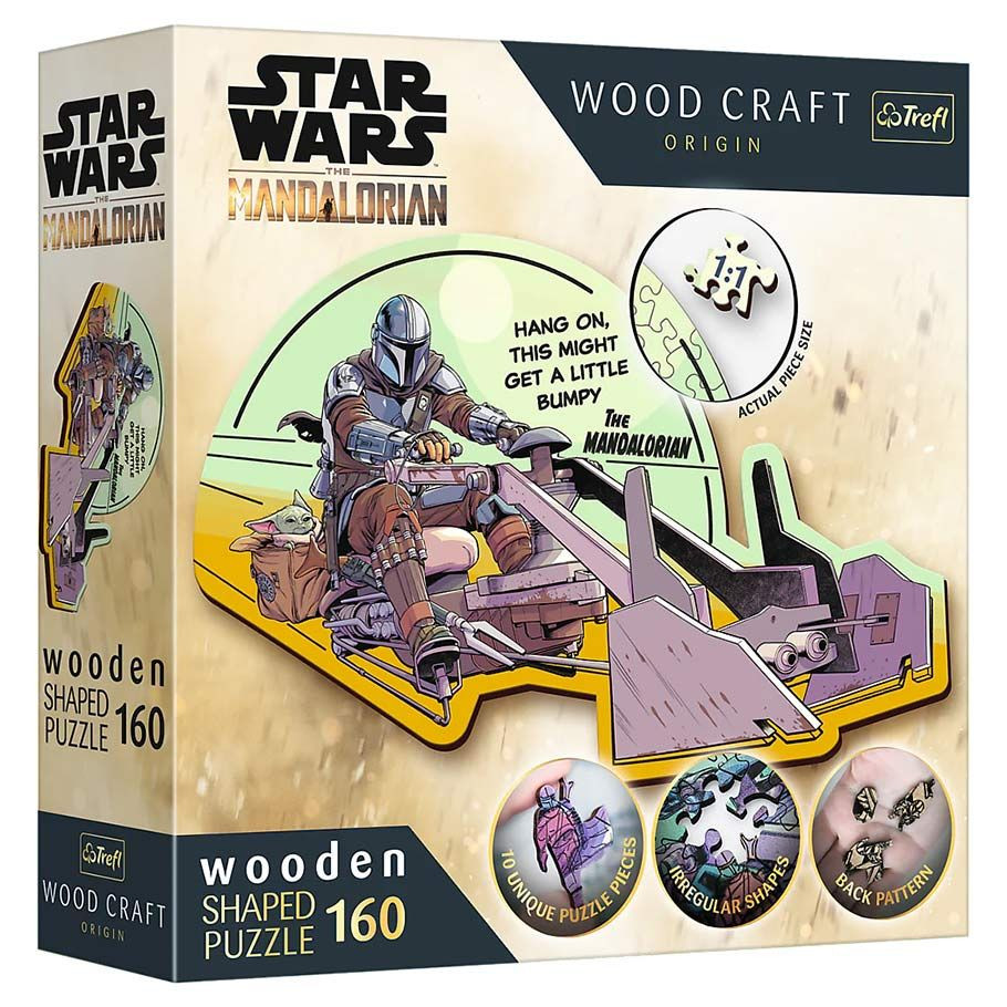 WOODCRAFT ORIGIN PUZZLE 160PC MANDALORIAN REUNITE