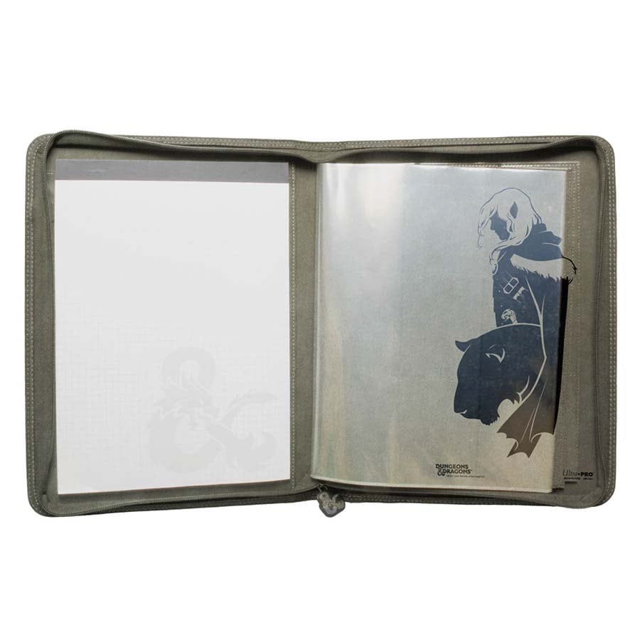 D&D DRIZZT ARTIFACTS ACROSS ETERNITIES PREMIUM ZIPPERED BOOK FOLIO