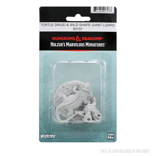 TORTLE DRUID & WILD SHAPE GIANT LIZARD