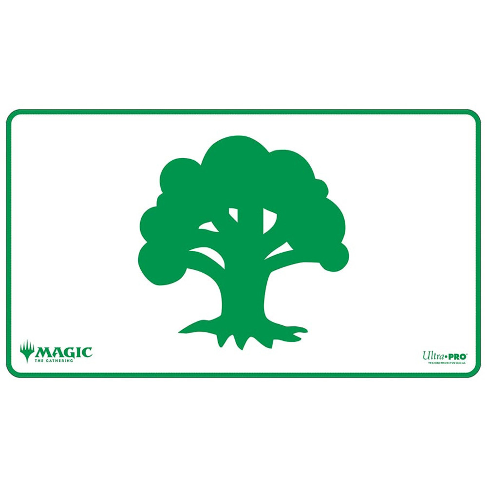 MAGIC MANA 8 FOREST STITCHED PLAYMAT
