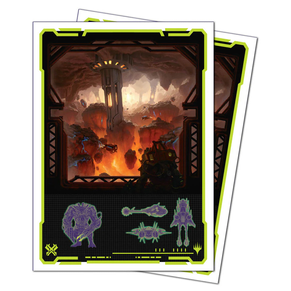 MTG EDGE OF ETERNITIES APEX SLEEVES KAVARON, MEMORIAL WORLD (105)