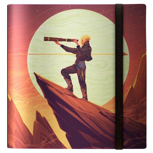 MTG EDGE OF ETERNITIES 12 POCKET PRO BINDER SAMI, WILDCAT CAPTAIN & TEZZERET CRUEL CAPTAIN