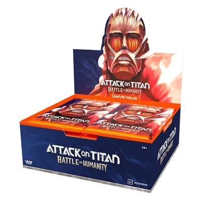 UNIVERSUS ATTACK ON TITAN BOOSTER BOX