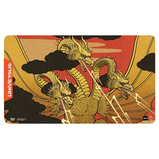 KING GHIDORAH UNIVERSUS PLAYMAT