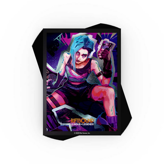 RIFTBOUND LEAGUE OF LEGENDS CARD SLEEVES JINX