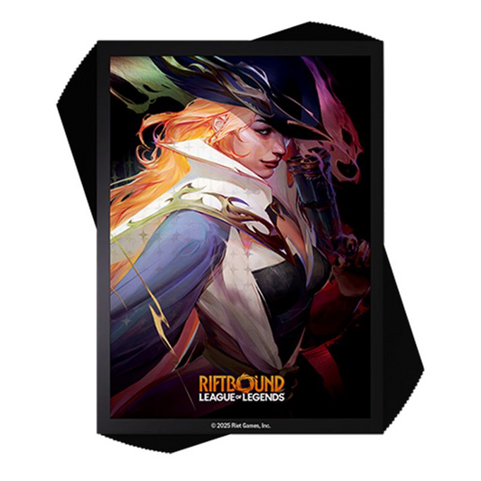 RIFTBOUND LEAGUE OF LEGENDS CARD SLEEVES MISS FORTUNE