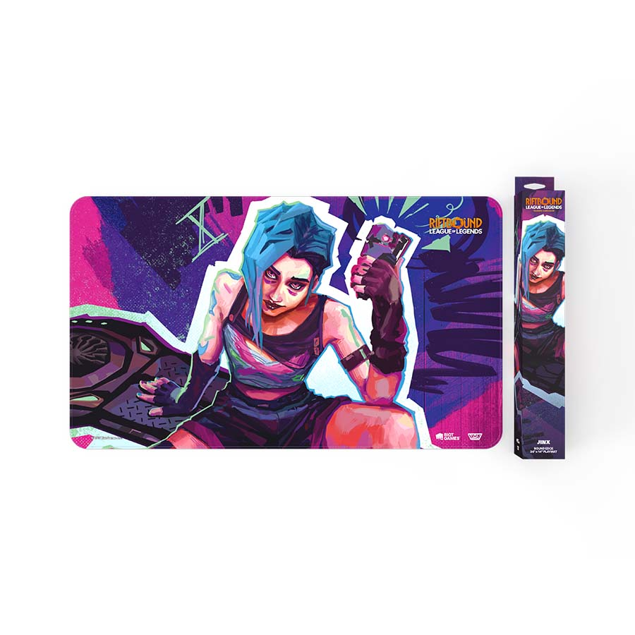 RIFTBOUND LEAGUE OF LEGENDS PLAYMAT JINX