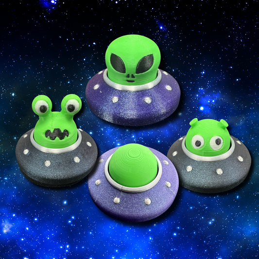 UFO SAUCER MINI CLICKER