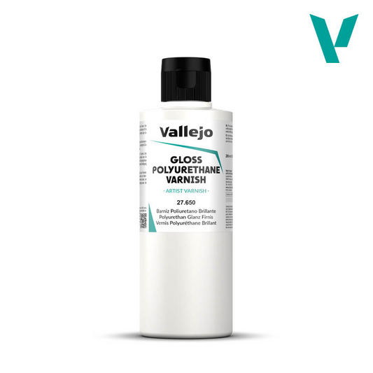 VALLEJO GLOSS POLYURETHANE VARNISH 200ml