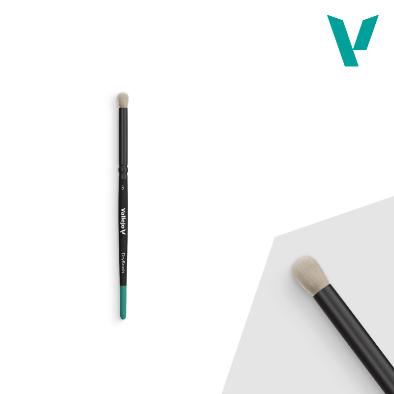 VALLEJO DRY SMALL NATURAL HAIR BRUSH