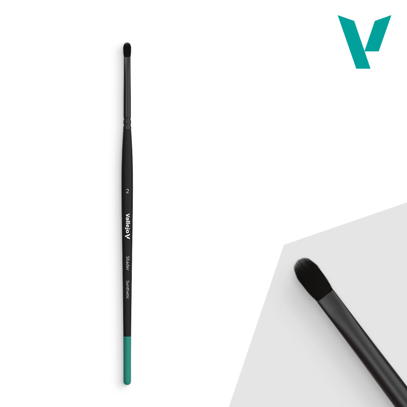 SHADER FILBERT 2 SYNTHETIC BRUSH