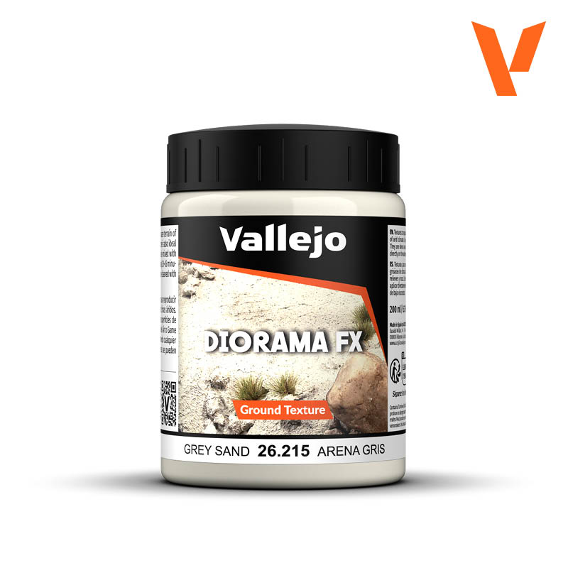 VALLEJO DIORAMA FX EARTH TEXTURE GREY SAND
