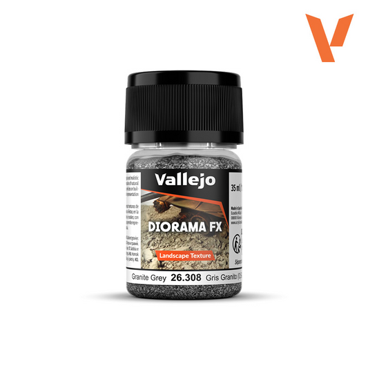 VALLEJO DIORAMA FX LANDSCAPE GRANITE GREY .5-2mm 35ml