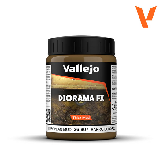 VALLEJO DIORAMA FX EUROPEAN MUD