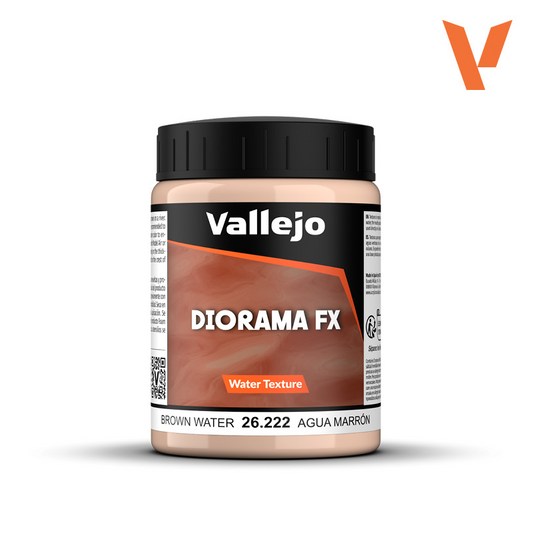 VALLEJO DIORAMA FX WATER TEXTURE BROWN WATER
