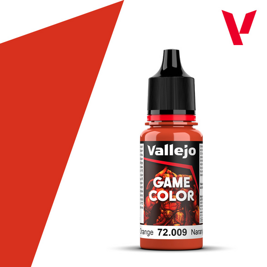 VALLEJO GAME COLOR HOT ORANGE