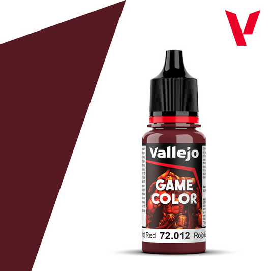 VALLEJO GAME COLOR SCARLET RED