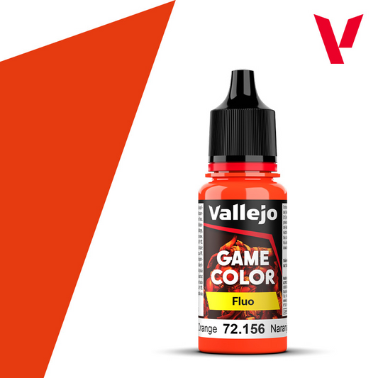 VALLEJO GAME COLOR FLUO FLUORESCENT ORANGE