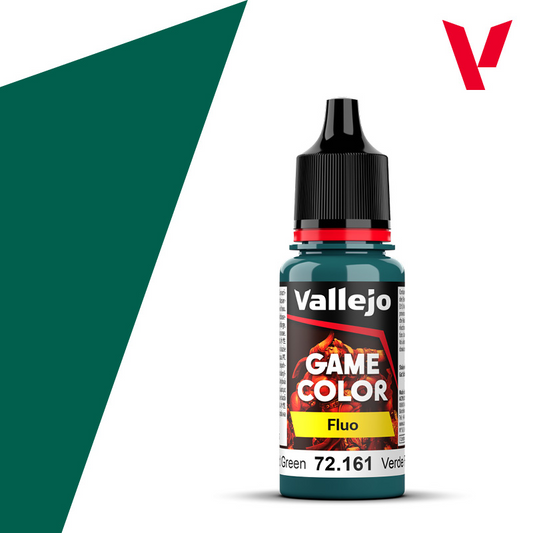 VALLEJO GAME COLOR FLUO FLUORESCENT COLD GREEN