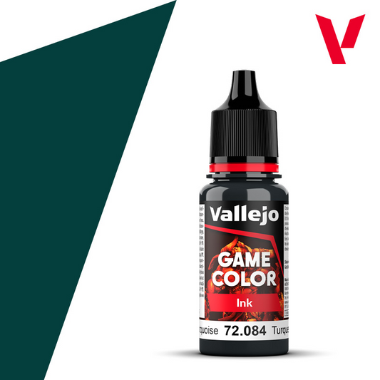 VALLEJO GAME COLOR INK DARK TURQUOISE