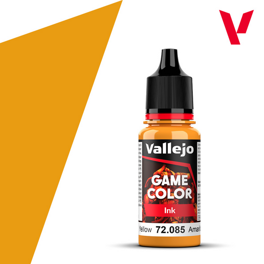 VALLEJO GAME COLOR INK YELLOW