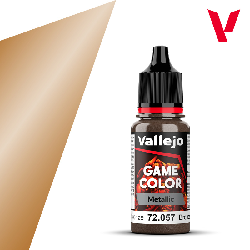VALLEJO GAME COLOR METALLIC BRIGHT BRONZE