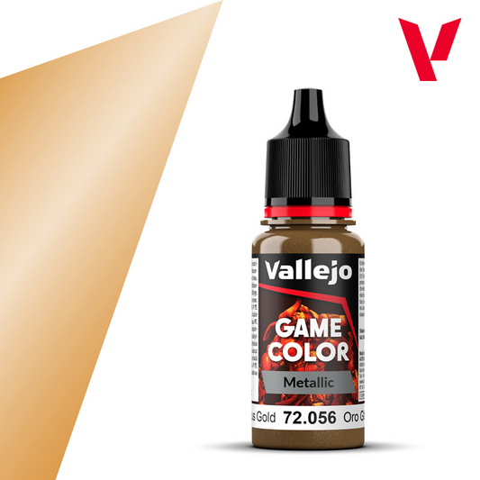 VALLEJO GAME COLOR METALLIC GLORIOUS GOLD