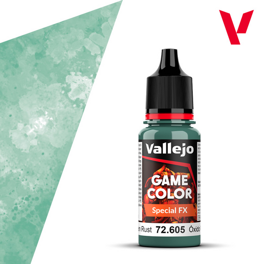 VALLEJO GAME COLOR SPECIAL FX GREEN RUST