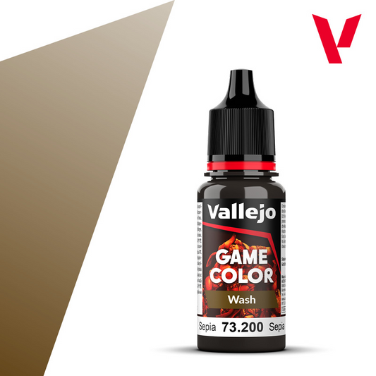 VALLEJO GAME COLOR WASH SEPIA