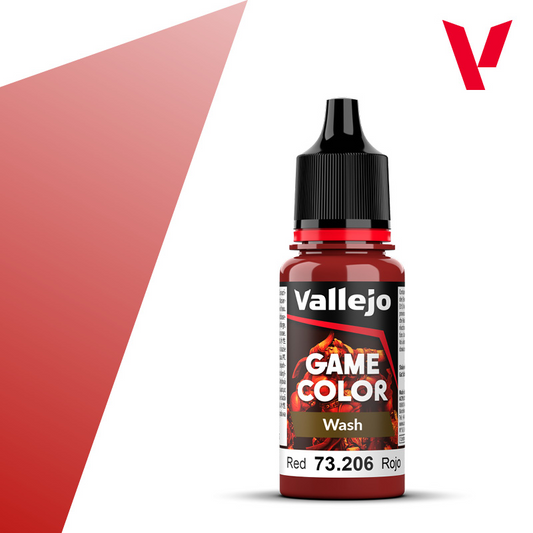 VALLEJO GAME COLOR WASH RED