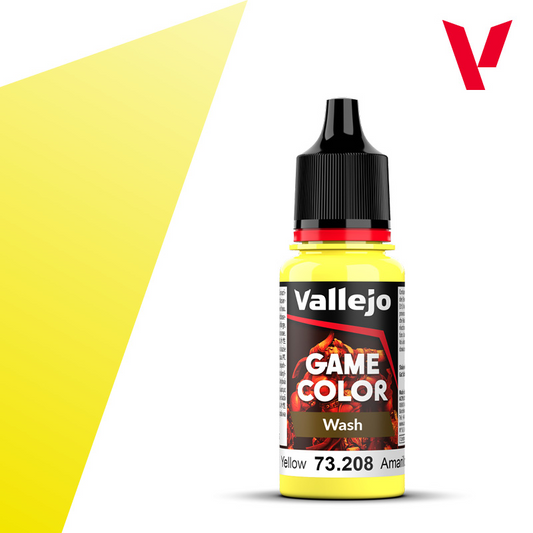 VALLEJO GAME COLOR WASH YELLOW