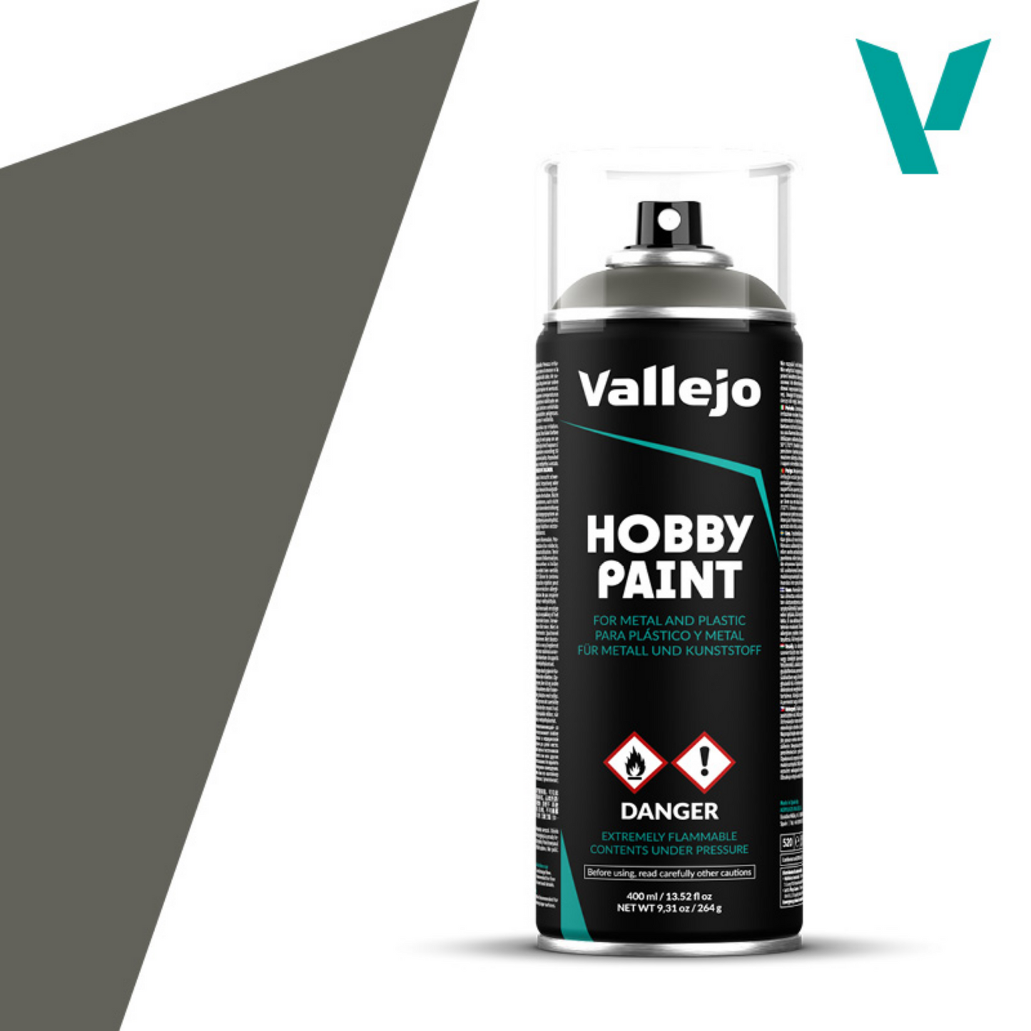 VALLEJO GERMAN FIELD GREY SPRAY PRIMER