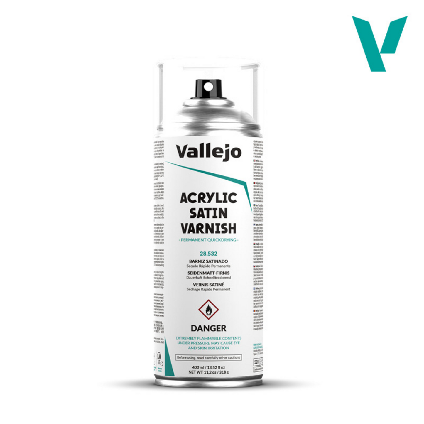 VALLEJO SATIN VARNISH SPRAY