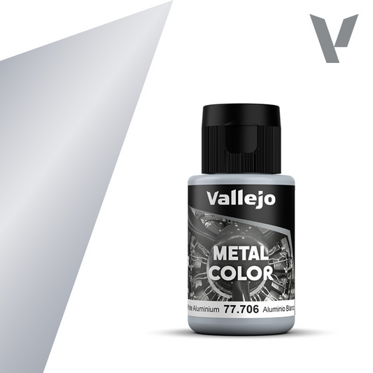 VALLEJO METAL COLOR WHITE ALUMINIUM